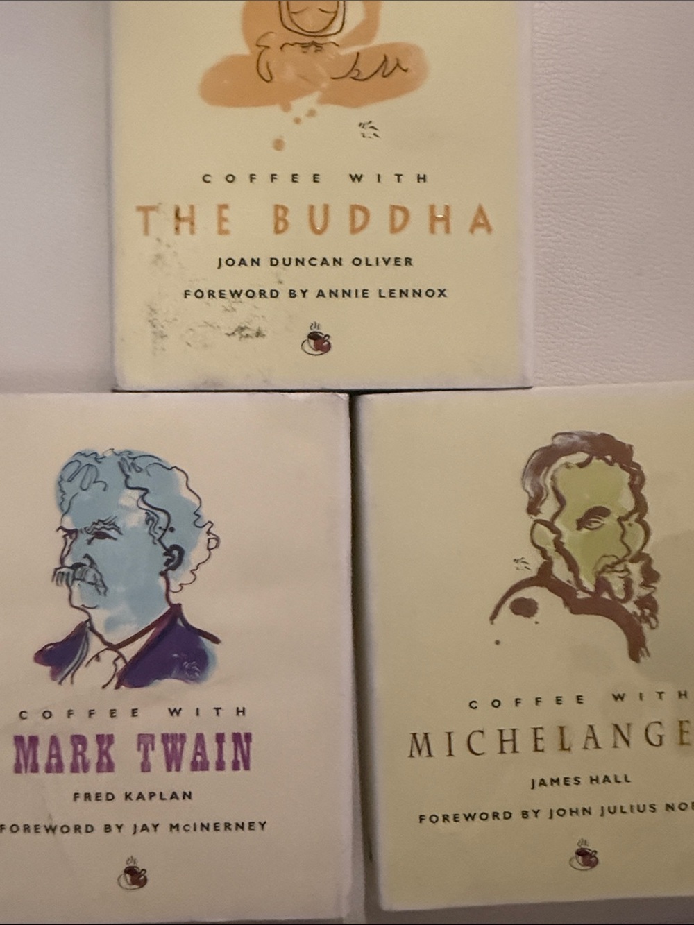 Barnes & Noble Coffee Table Books Set in Cream, Blue, Purple, Green, Brown